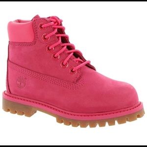ladies pink timberland boots